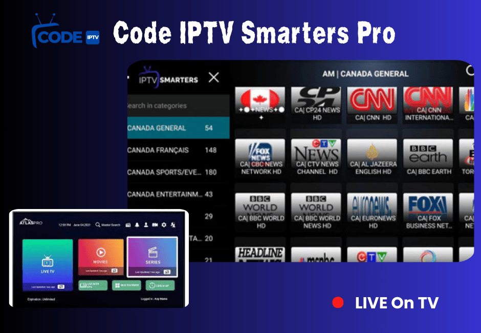 Code IPTV Smarters Pro  : Profitez du streaming 4K Code IPTV Smarters Pro