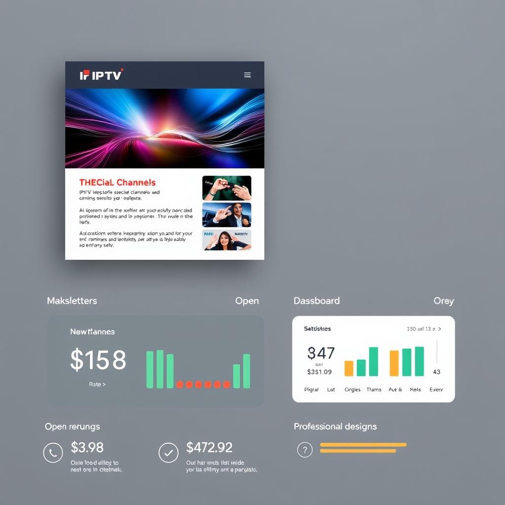 Exemple de campagne d'email marketing pour un service IPTV Exemple de campagne d'email marketing pour un service IPTV