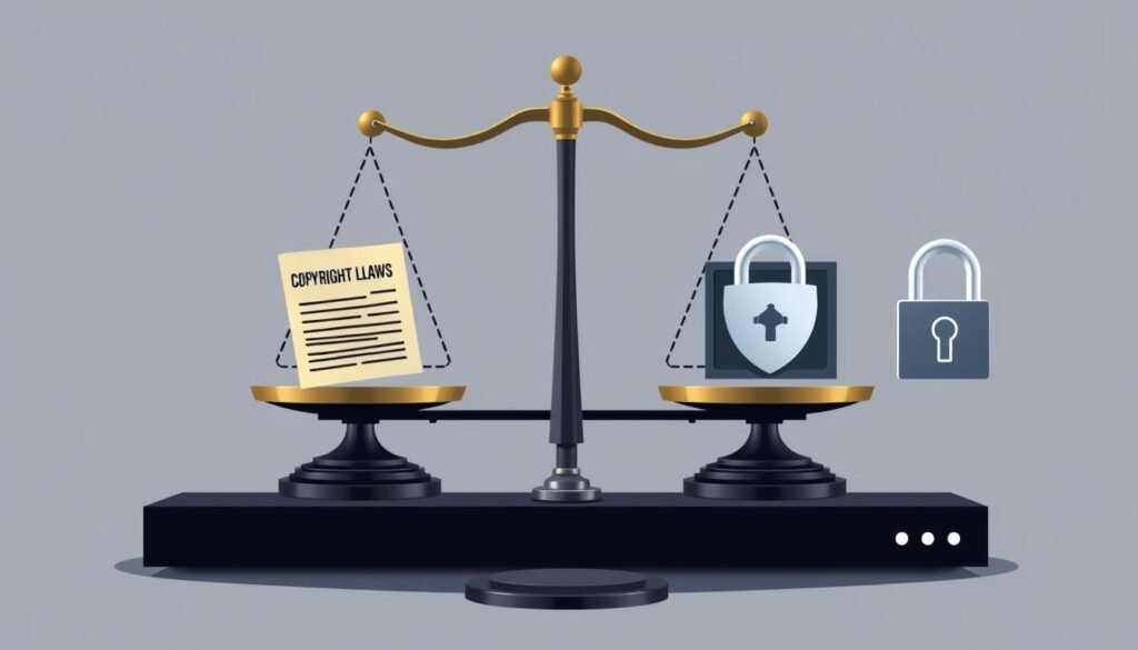 Illustration des aspects légaux et de sécurité liés aux services IPTV Illustration des aspects légaux et de sécurité liés aux services IPTV