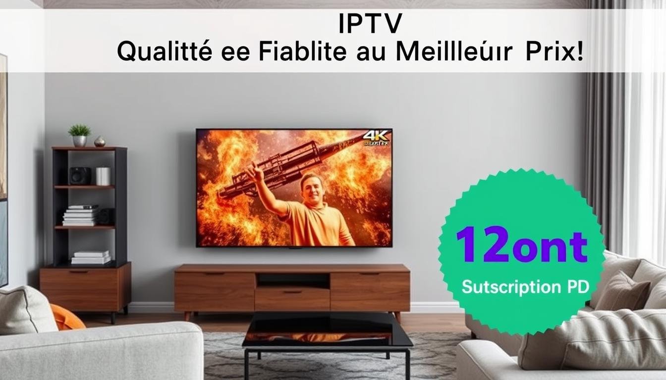 IPTV Abonnement 12 Mois – Qualité et Fiabilité au Meilleur Prix!
